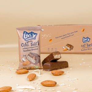 Livi's OAT Bars Roasted Almond BIO